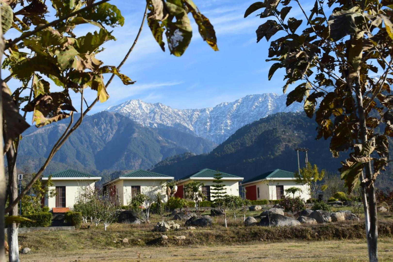 Dhauladhar View Village Resort ダラムシャーラー エクステリア 写真
